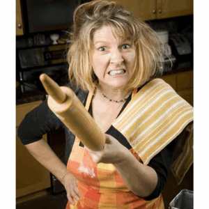 Rolo de macarrão caso o noivo não se comporte