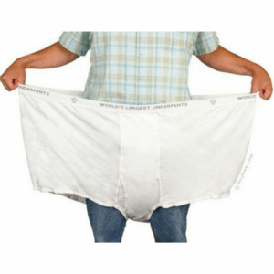 Cueca chique para a noite de núpcias